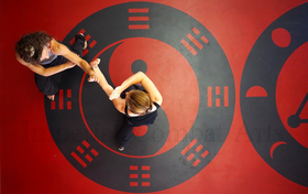 Pa Kua Chang circular footwork training